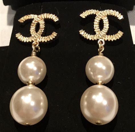 genuine Chanel earrings uk